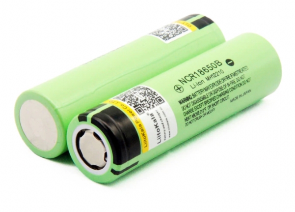 1ก้อน Liitokala Panasonic 3400mAh 18650 Li-ion 3.7v Battery NCR18650B [ขั้วแบน] Flat Top ของแท้เท่านั้น