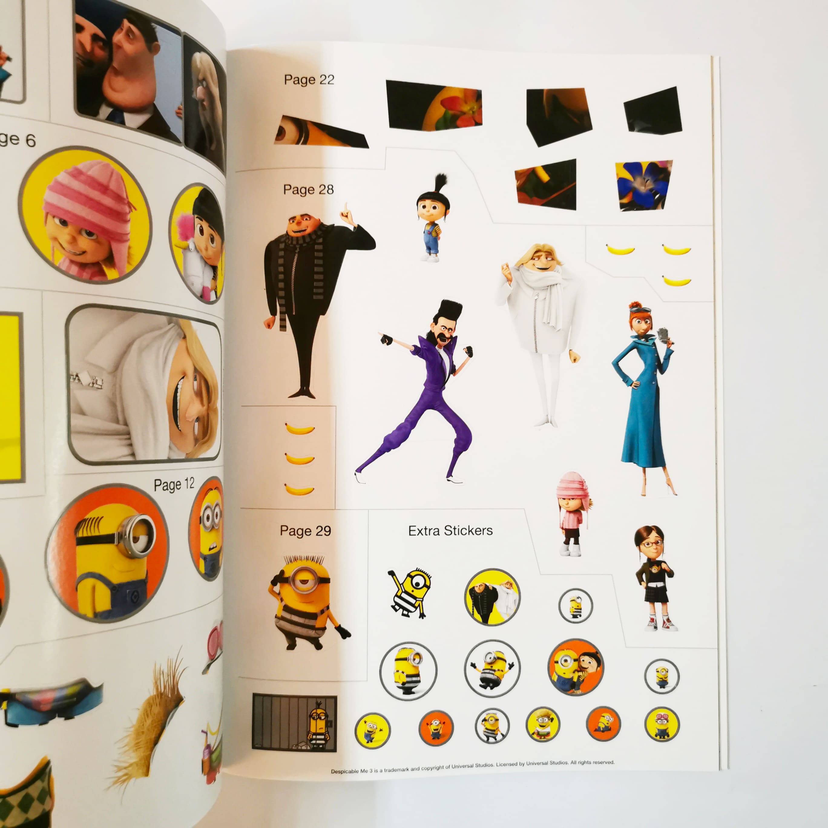 Despicable Me 3 : Sticker Book