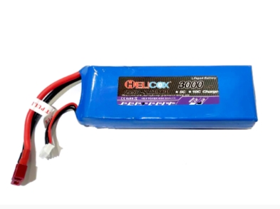 แบต HELICOX 3S 11.1V 30C มีให้เลือกหลายขนาด 900 1100 1500 2200 3000 3500mah