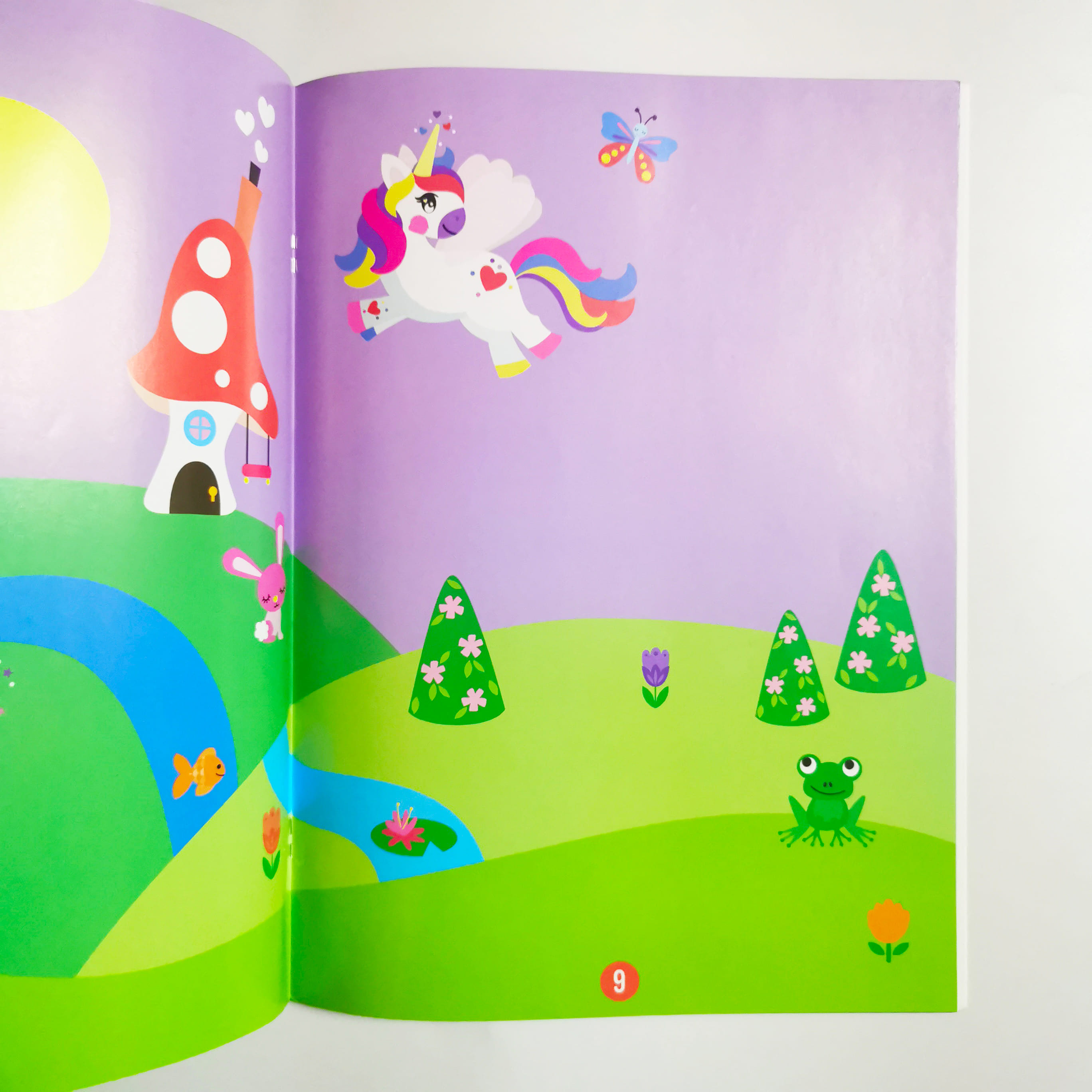 Unicorns Sticker Scene Fun