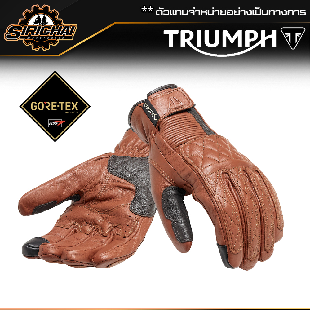 ถุงมือมอเตอร์ไซค์ ถุงมือ Triumph MGVS18129 ✅🔥
