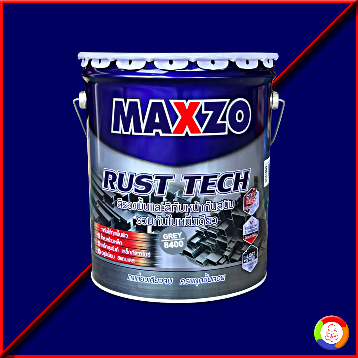 MAXZO RUST TECH MATT # WHITE (8100) (18.925 L.)