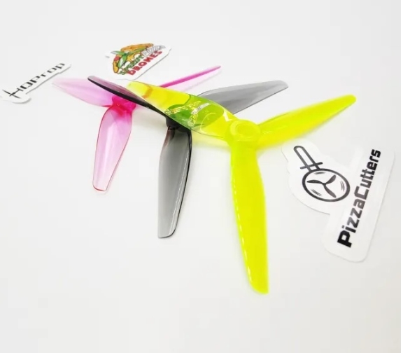 HQProp PizzaCutters 5037-3 Grey (2CW+2CCW) 1ถุง 4ใบ - Pink