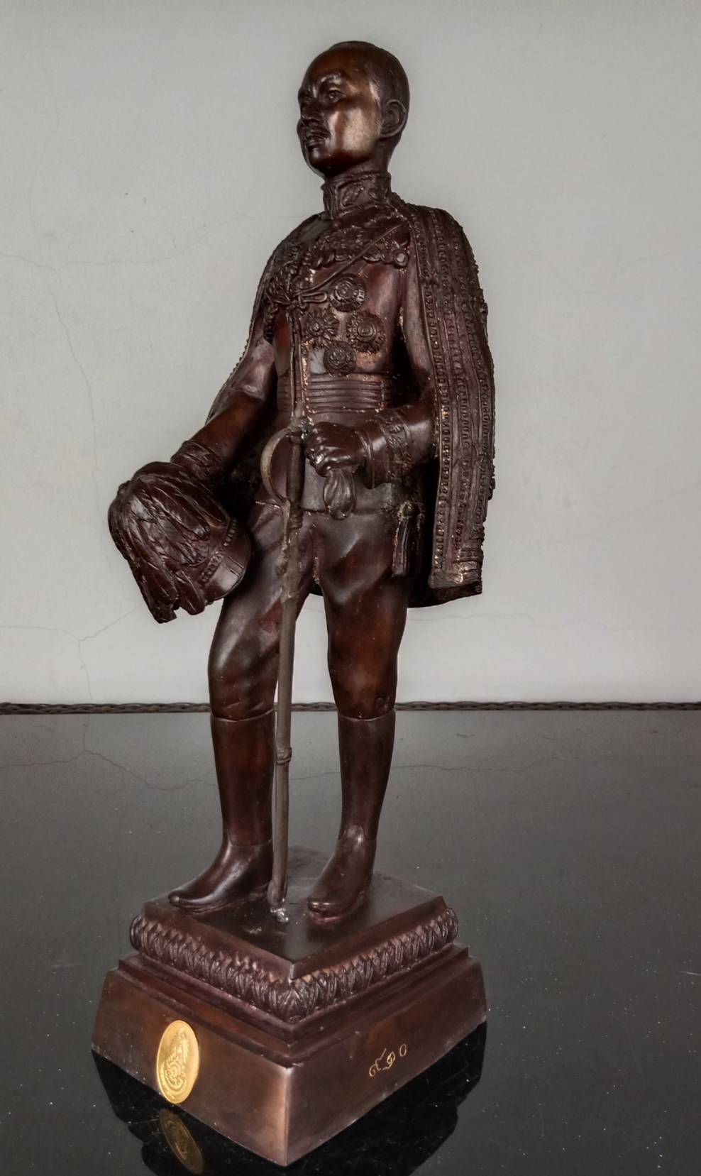 416.พระบรมรูปหล่อนายพลเอก พระเจ้าบรมวงศ์เธอ กรมพระกำแพงเพชรอัครโยธิน พระนามเดิม พระเจ้าลูกยาเธอ พระองค์เจ้าบุรฉัตรไชยากร