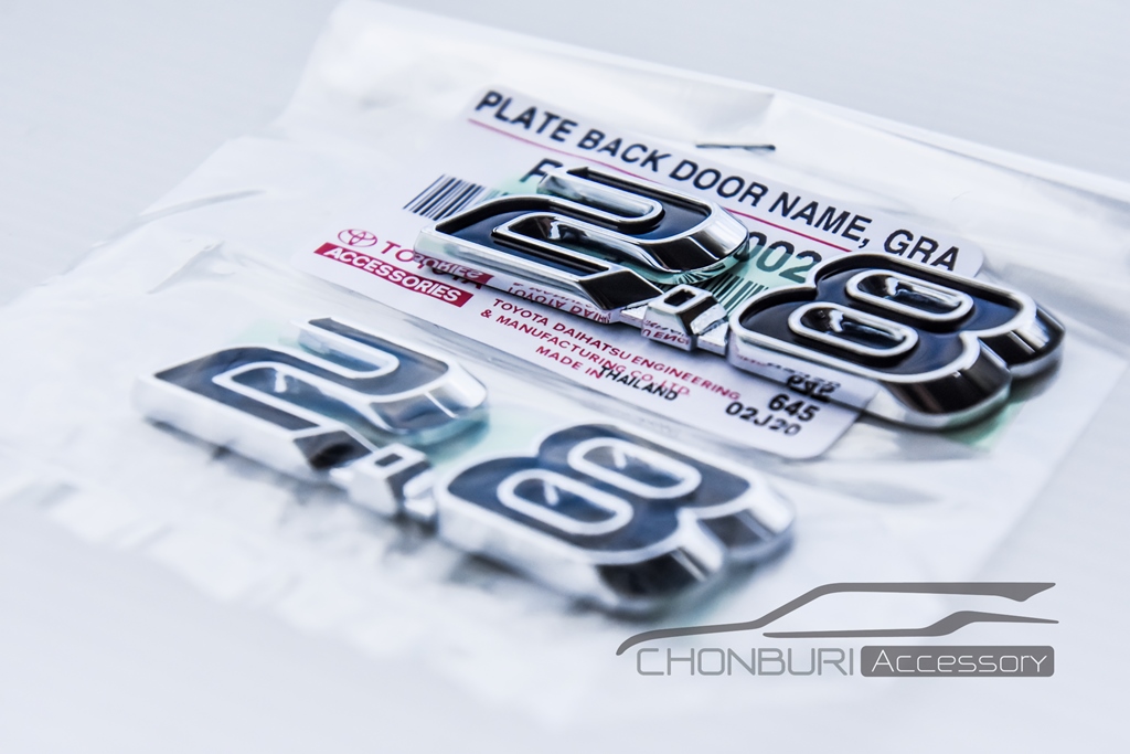 ตัวหนังสือฝาท้าย2.8LEGENDER ปี 2022 (แท้ห้าง) โตโยต้า ฟอร์จูนเนอร์