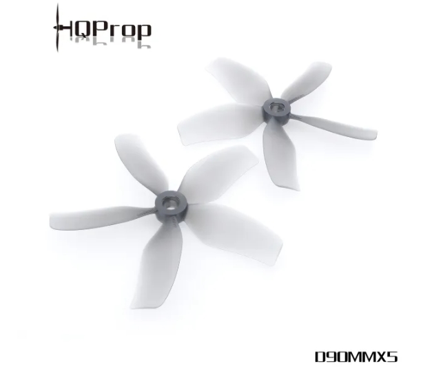 HQProp D90MMX5 for Cinewhoop (2CW+2CCW)-Poly Carbonate 1ถุง 4ใบ