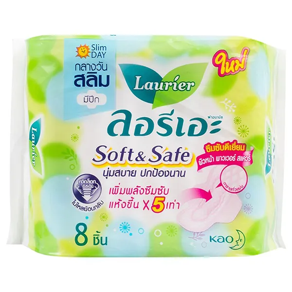 8851818191785 ลอรีเอะซอฟท์แอนด์เชฟ สลิมมีปีก 8 ชิ้น 22ซม