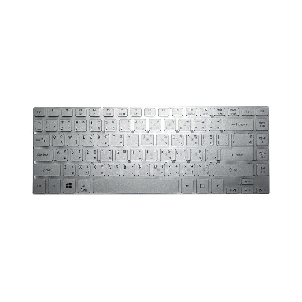 คีย์บอร์ด : ACER keyboard (ภาษาไทย อังกฤษ) Aspire E1-410 E1-422 E1-432 E1-430 E1-470 E1-472 , E5-411 E5-411G E5-421