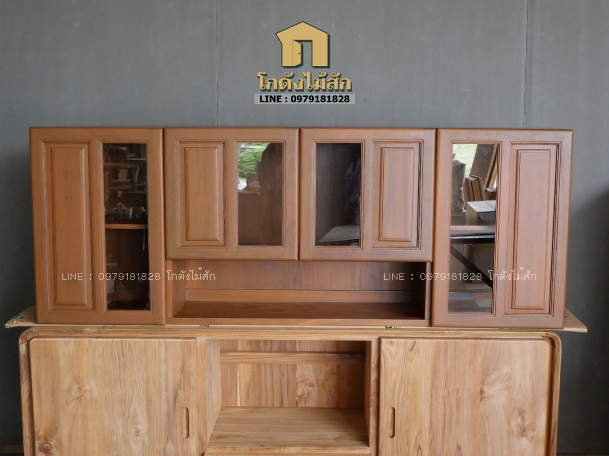 ตู้ลอยฟักกระจก 160*60*30ซม.