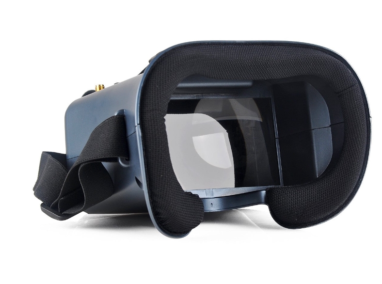 FPV Goggles with DVR บันทึกได้ VR008 Pro Free Antenna Upgrade รับภาพ 2เสา พร้อมเสาแต่ง