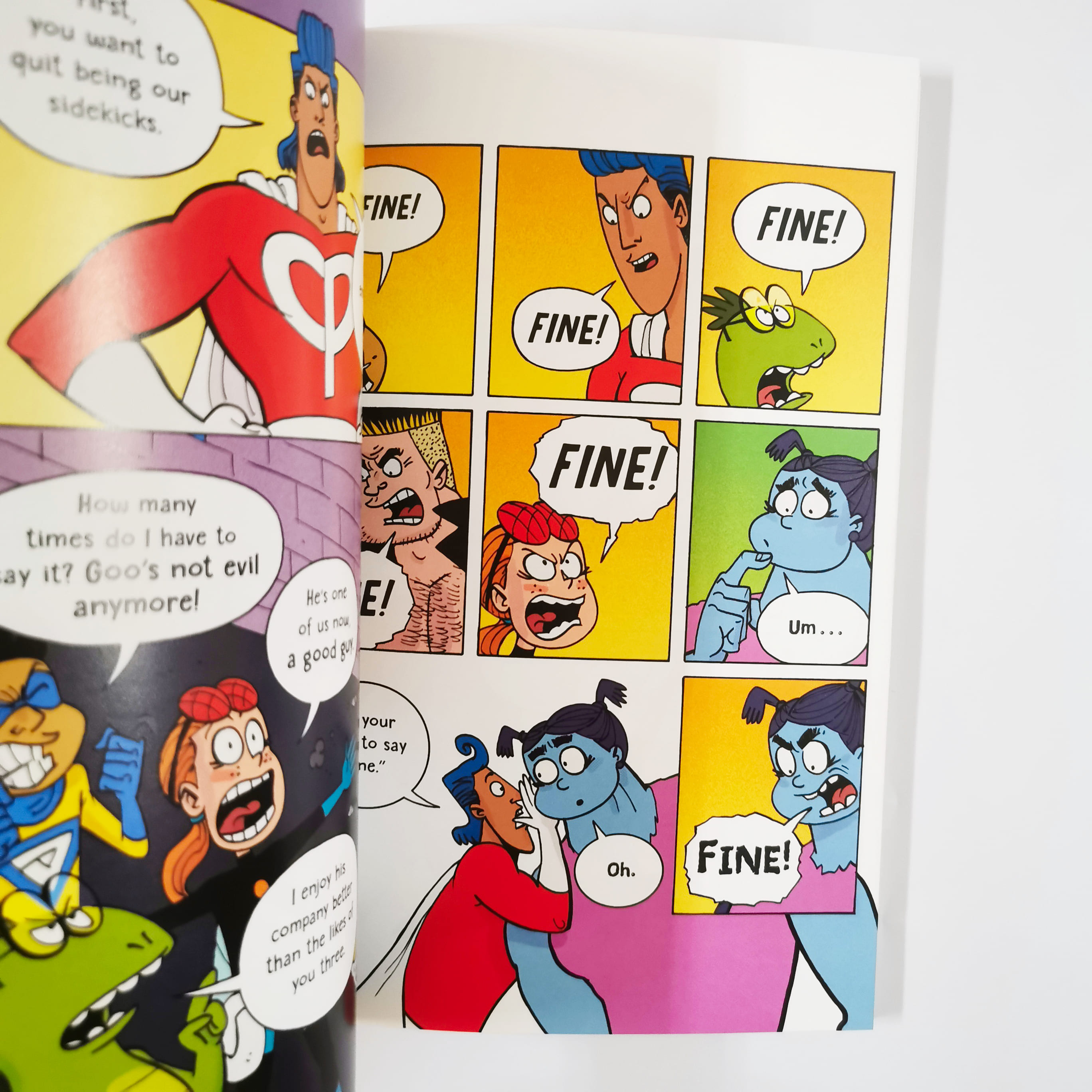 Super Sidekicks #1: No Adults Allowed