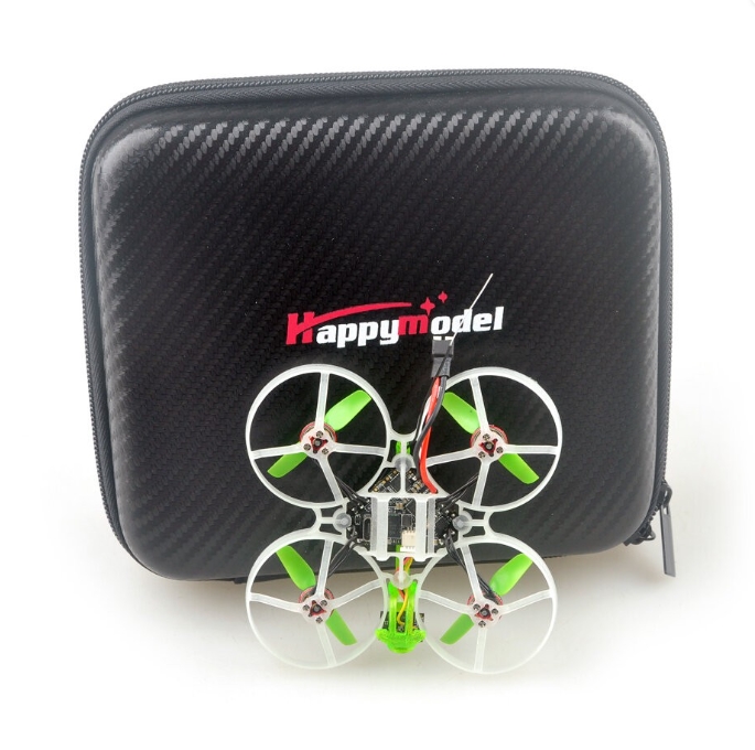 Happymodel Moblite 7 โดรนจิ๋ว แบต 1เซล สายซิ่ง บินนาน 10นาที ได้ของครบๆ ในชุด มีแบต 2ก้อน พร้อมอะไหล่สำรอง เฟรม ใบพัด ฯลฯ