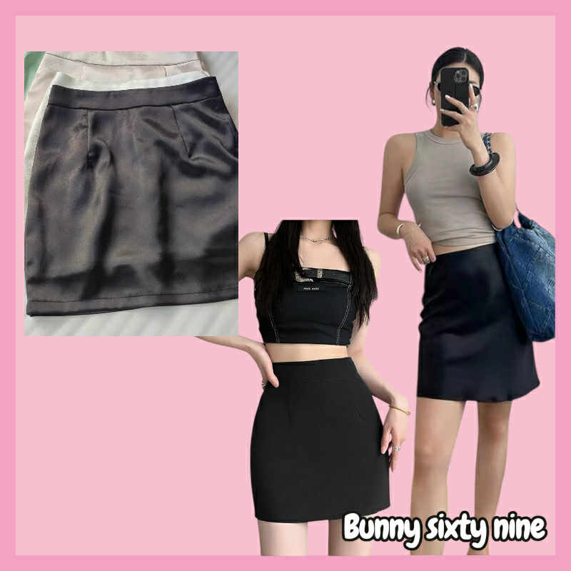 กระโปรง ทรงเอ รัดรูป มีหลายแบบ พร้อมส่ง