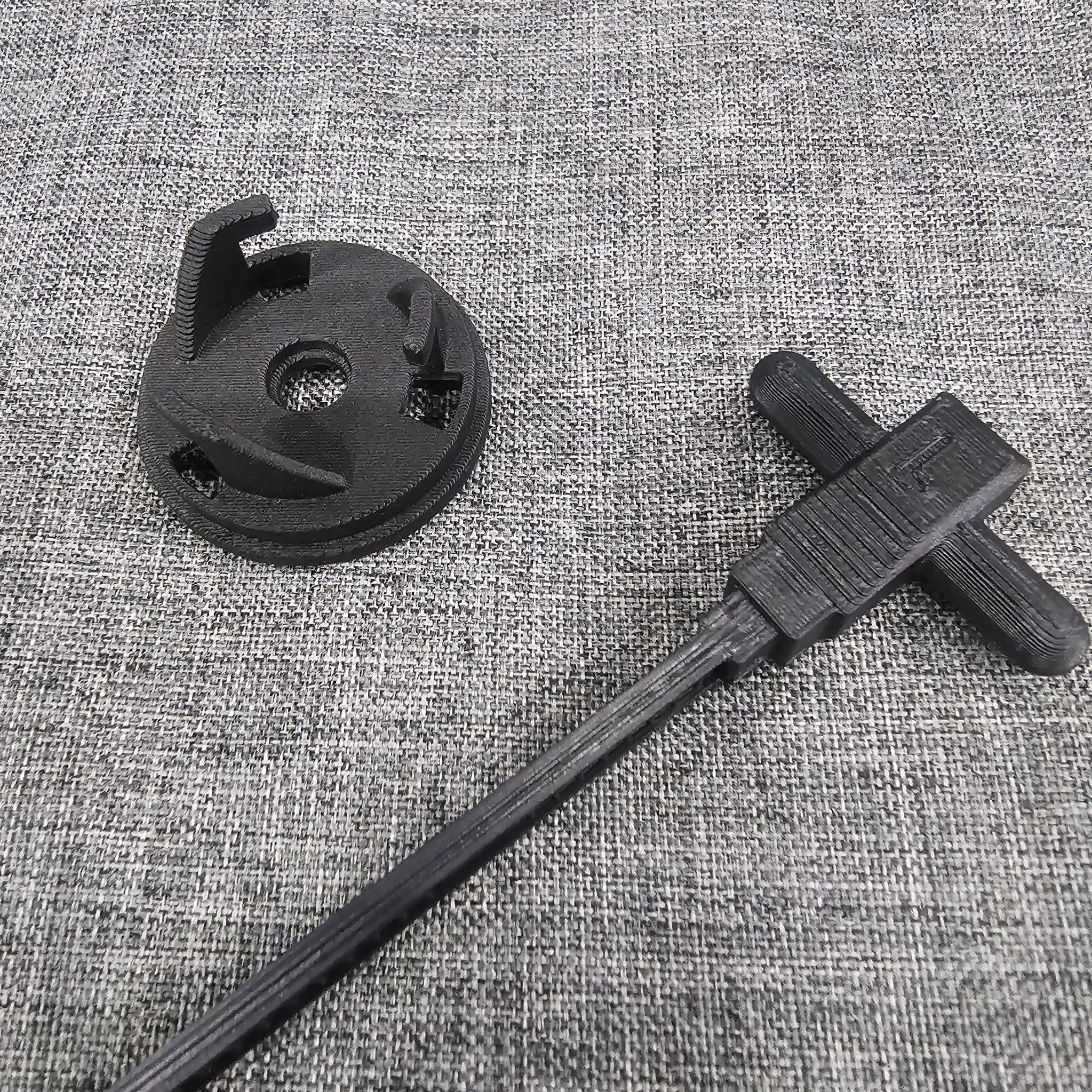 Custom Left Ripcord Conversion Adapter set ชุดแปลงที่ชูทสาย เป็นแบบหมุนซ้าย เพื่อใช้กับตัวหมุนซ้าย