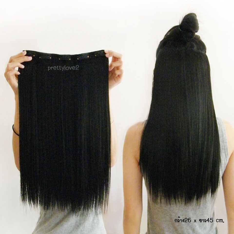แฮร์พีช แพร ผมตรง ผมเกรด AAA++ พร้อมส่งในไทย