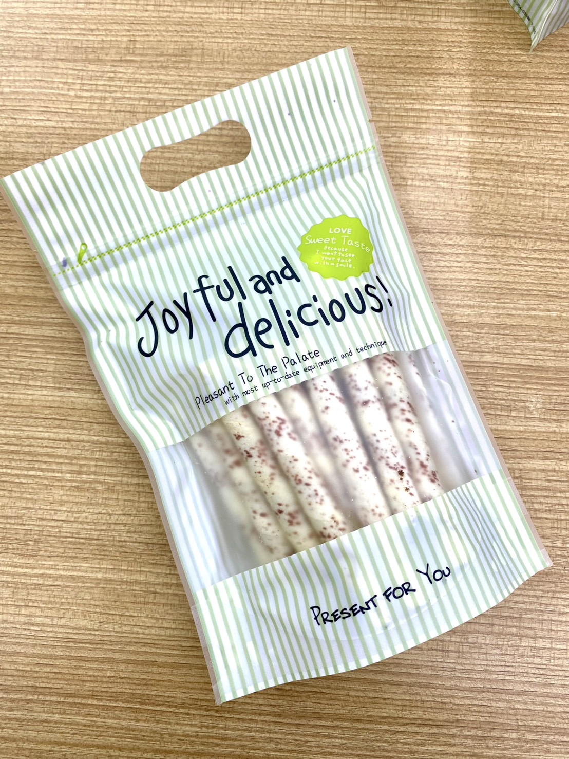 M-0010213 ขนมสติ๊กลายช็อกโกแลต 150ก. (P) / (3 ห่อ 100 บาท) คละรสได้