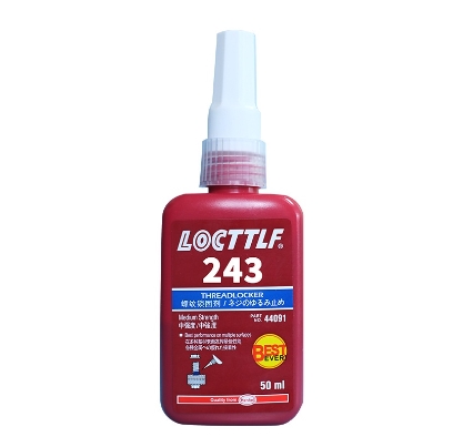 น้ำยาล็อคเกลียว น้ำยากันคลาย น้ำยาล็อคเกลียวแรงยึดปานกลาง เบอร์ 243 สีฟ้า ขนาด 50mL