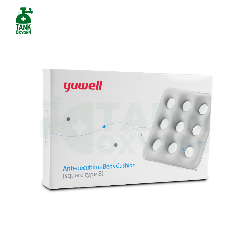 เบาะลมรองนั่ง ป้องกันการกดทับ Yuwell (ทรงสี่เหลี่ยม) - Anti-decubitus Beds Cushion (Square type B)เบาะลมรองนั่ง ป้องกันการกดทับ Yuwell (ทรงสี่เหลี่ยม) - Anti-decubitus Beds Cushion (Square type B)เบาะลมรองนั่ง ป้องกันการกดทับ Yuwell (ทรงสี่เหลี่ยม) - Anti