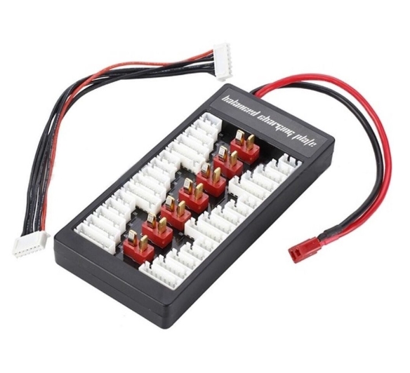 Parallel T Plug Adaptor Board Charging Balance Board Up to 6 packs 2S-6S