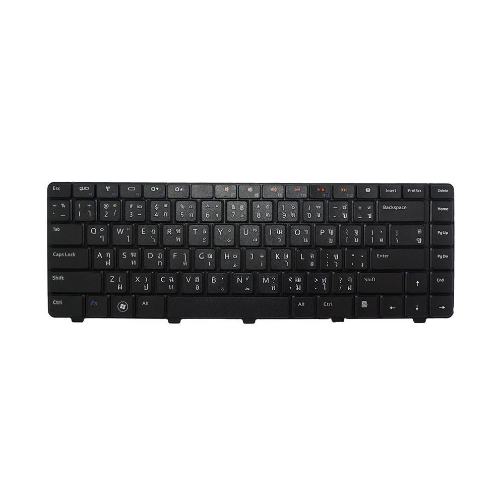 OEM คีย์บอร์ด เดลล์ - DELL keyboard (แป้นไทย-อังกฤษ) Inspiron 13R N3010 , 14R N4010 N4020 N4030 N5020 N5030 M5030