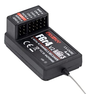 Flysky FS-FGr4 V2 / FGr4S V2 Receiver 2.4Ghz 4CH AFHDS3 Receiver for Flysky Noble FS-NB4 Transmitter