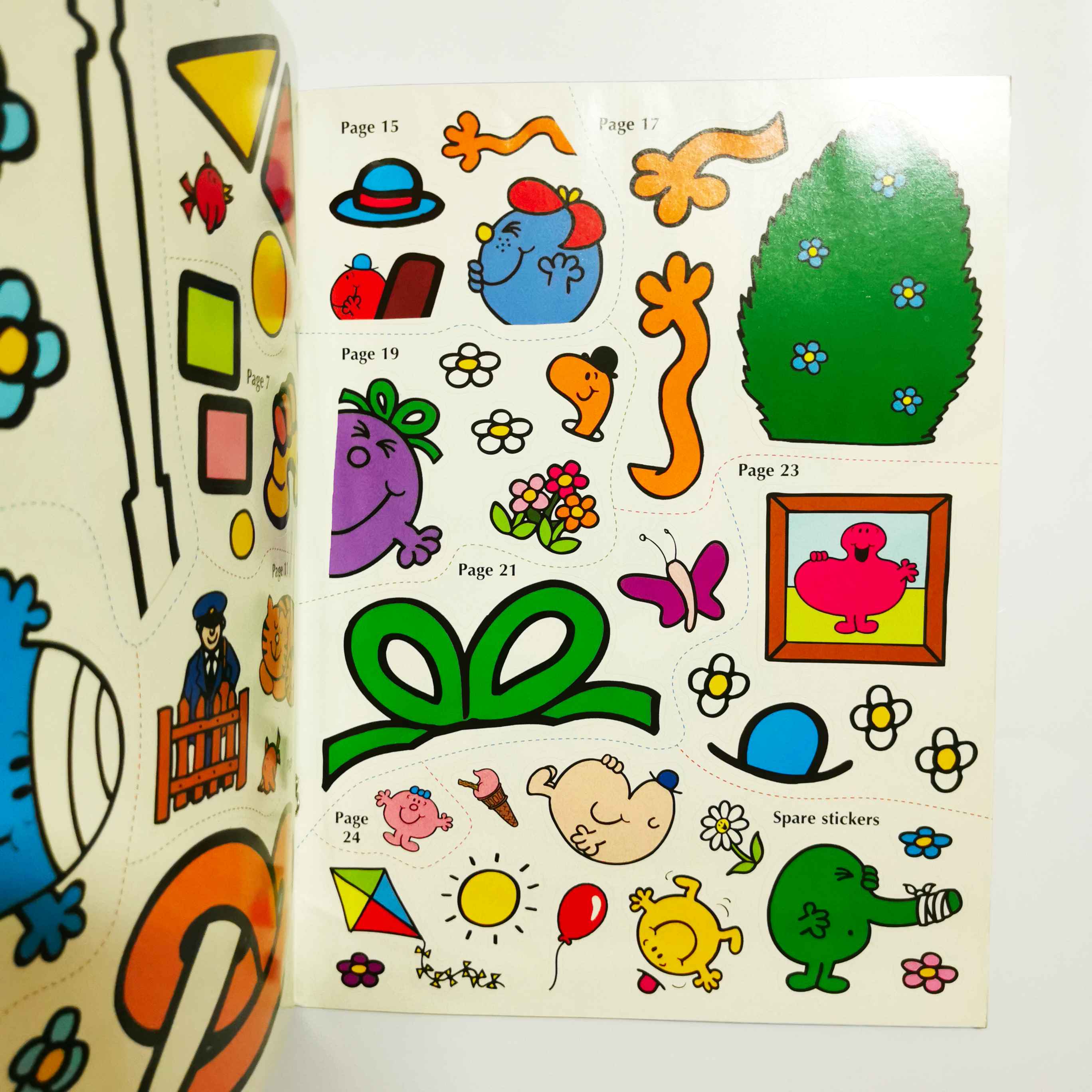 Mr. Tickle In A Tangle Sticker Storybook