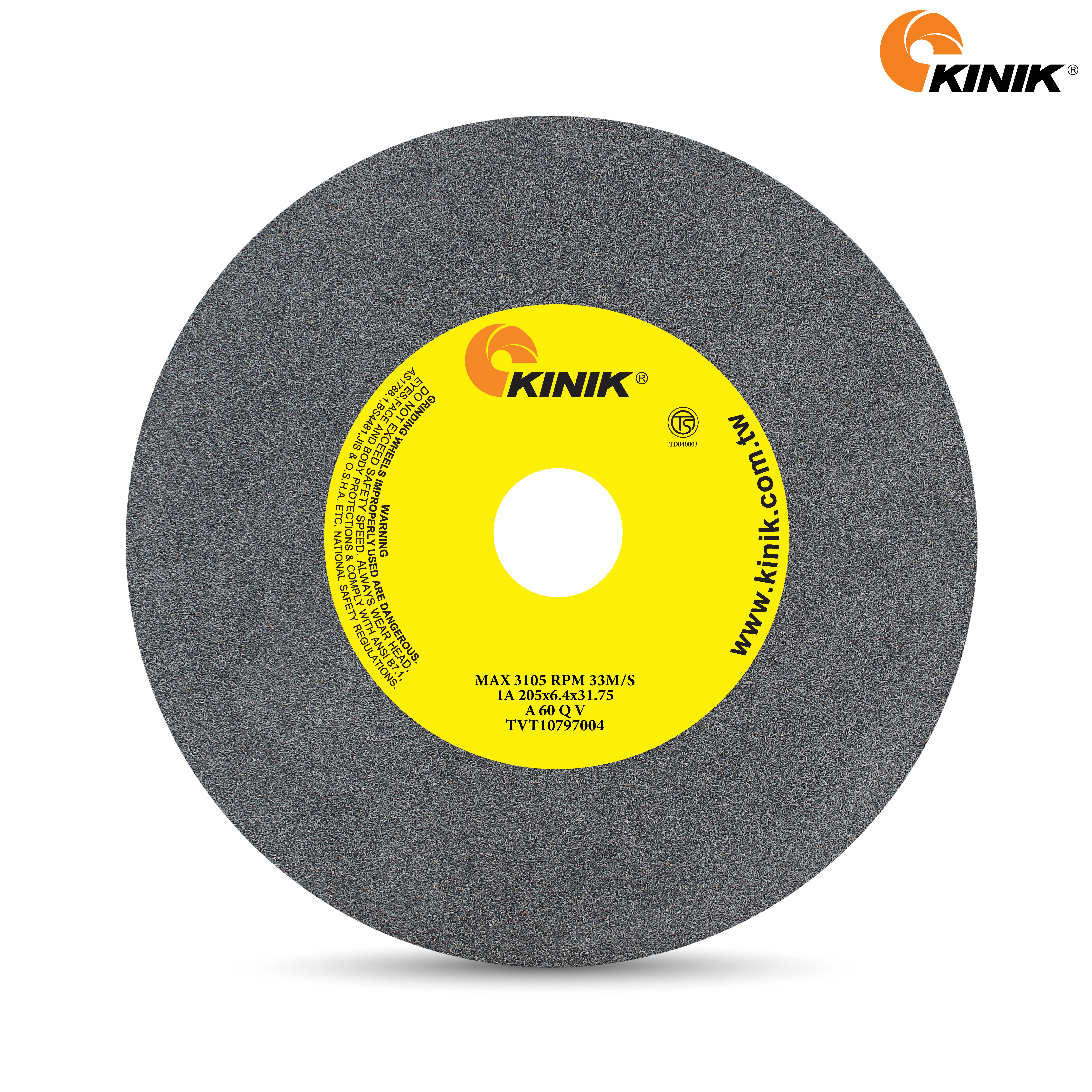 หินเจียร KINIK A60QV1A 205x6.4x31.75 m.m.