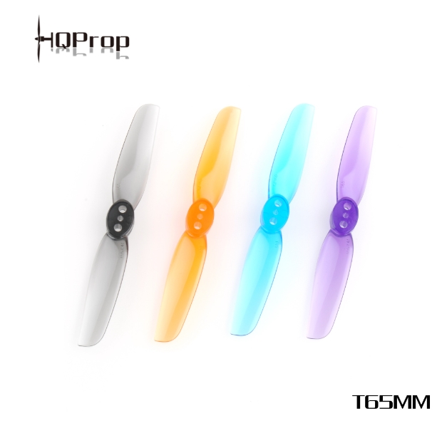 HQProp Durable Prop T65MM รูแกน 1.5mm (5CW+5CCW)-Poly Carbonate 1ถุง 10ใบ