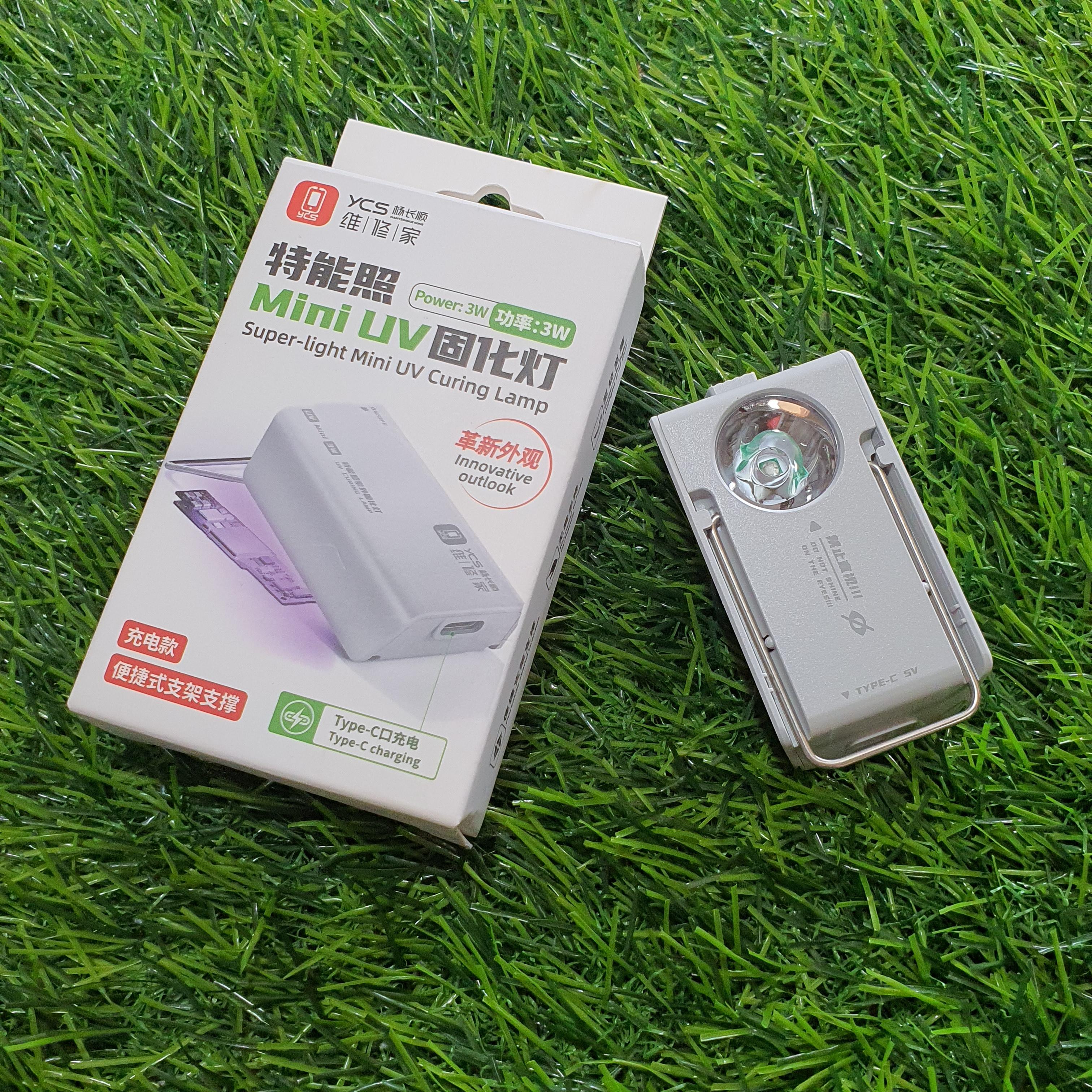 YCS ไฟฉาย UV มีแบตในตัว