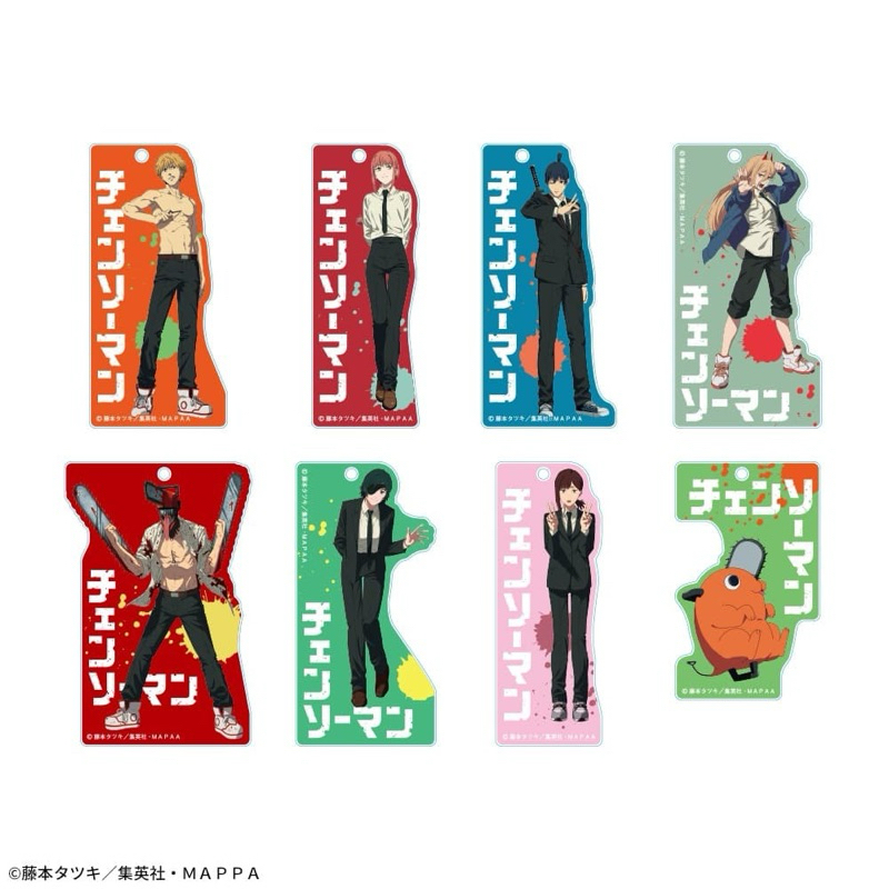 พวงกุญแจอะคริลิค พาวเวอร์&อากิ&ฮิเมโนะ -มนุษย์เลื่อยยนต์[Chainsaw Man -Acrylic Keychain- Power&Aki&Himeno]