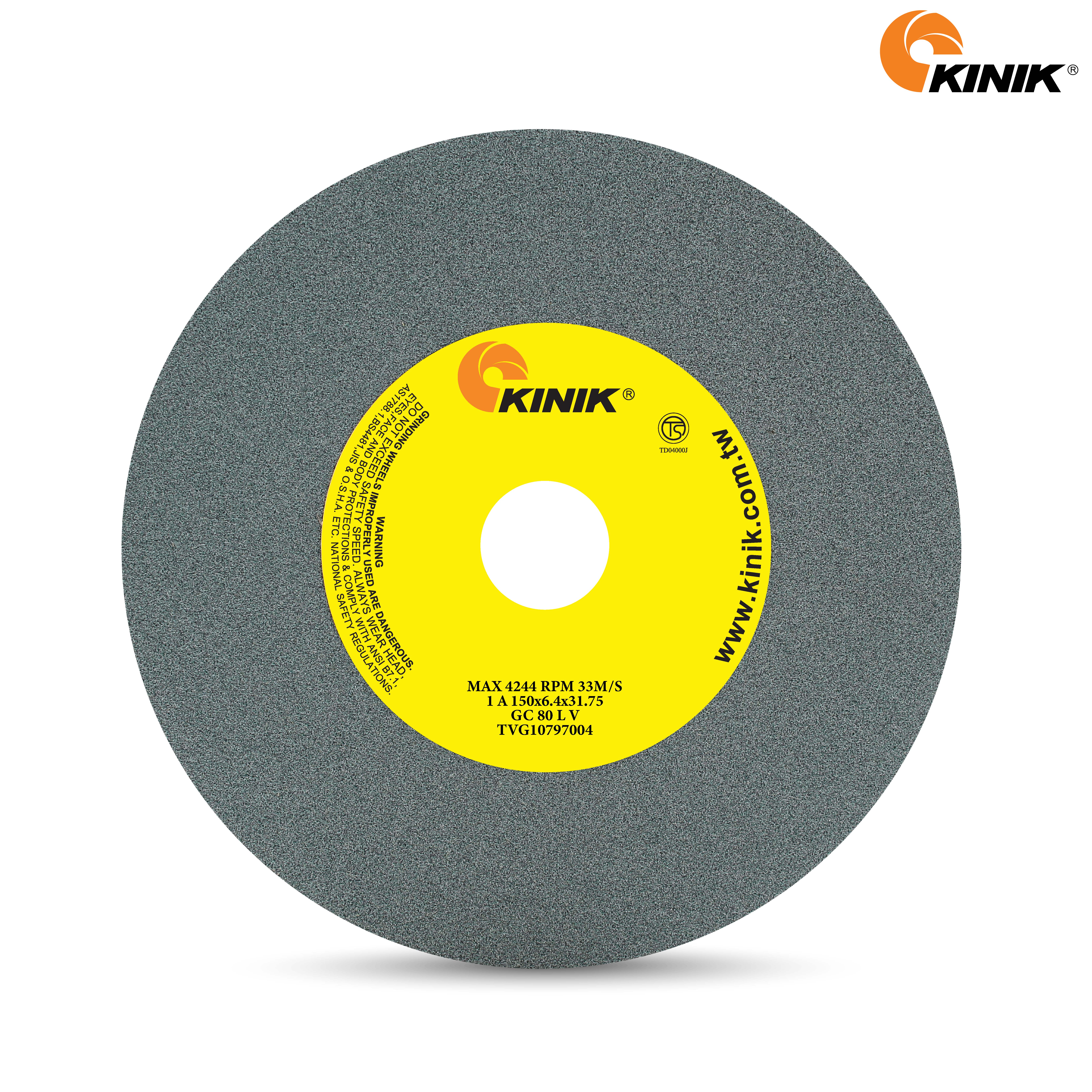 หินเจียร KINIK GC80LV1A 150x6.4x31.75 mm.