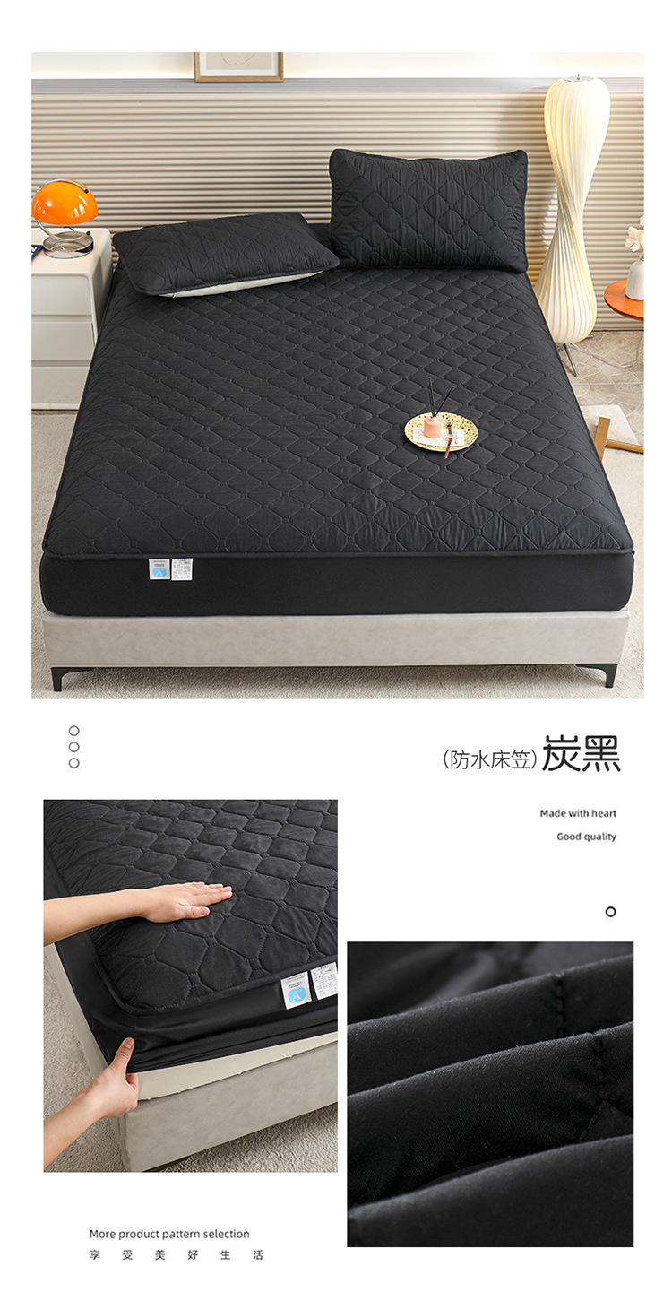 ผ้าปูที่นอน กันน้ำ กันไรฝุ่น BD048 พร้อมส่่งในไทย