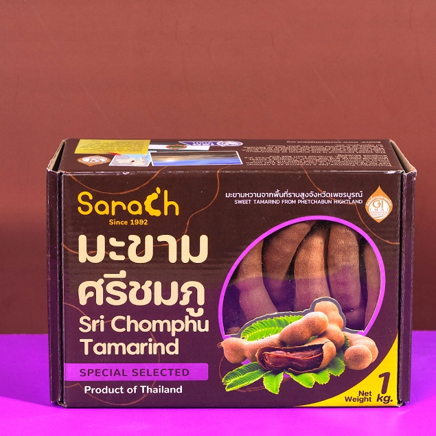 8859173304031 มะขามฝักสีชมภู (กล่อง) 1กก. (สารัช)