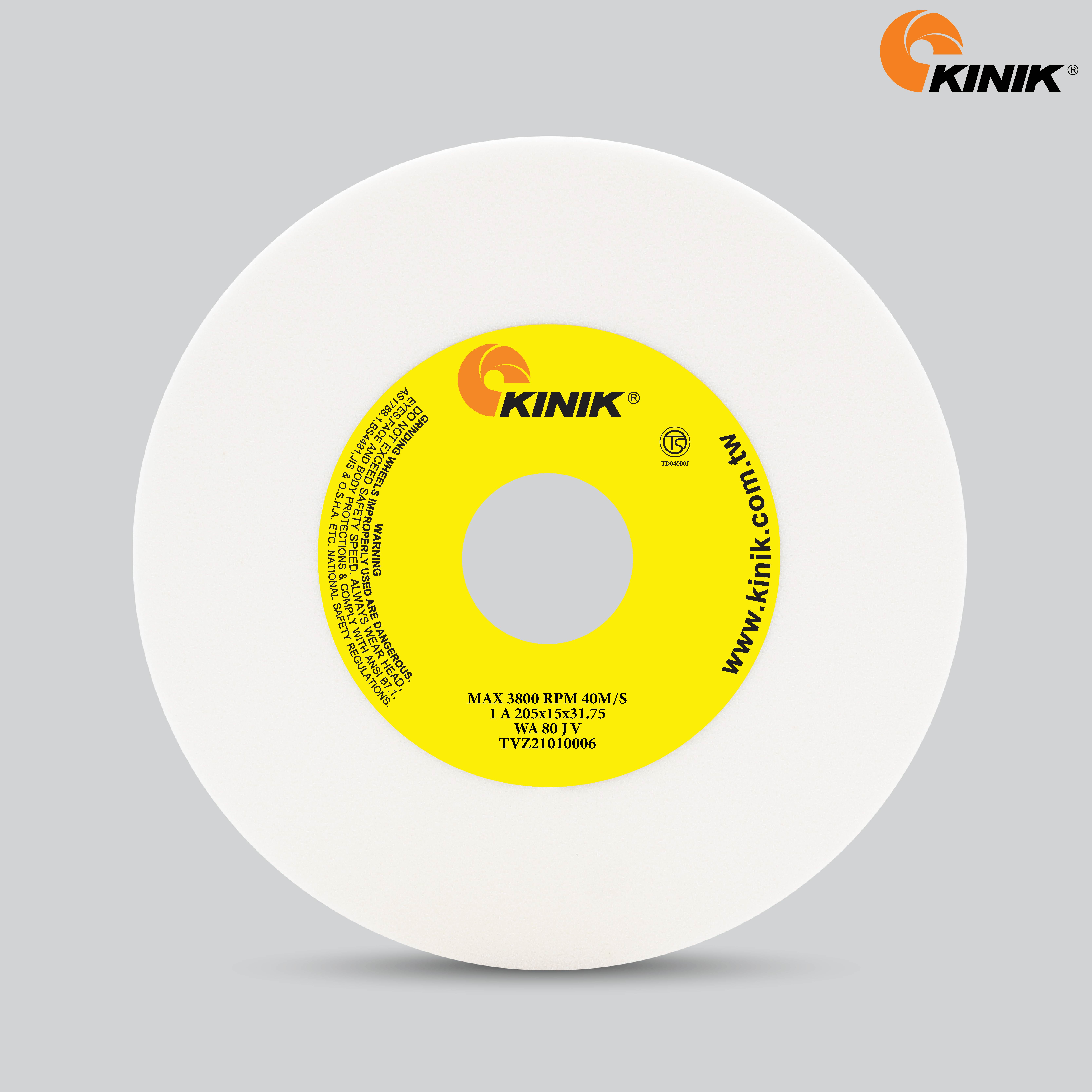 หินเจียร KINIK WA80JV1A 205x15x31.75 m.m.