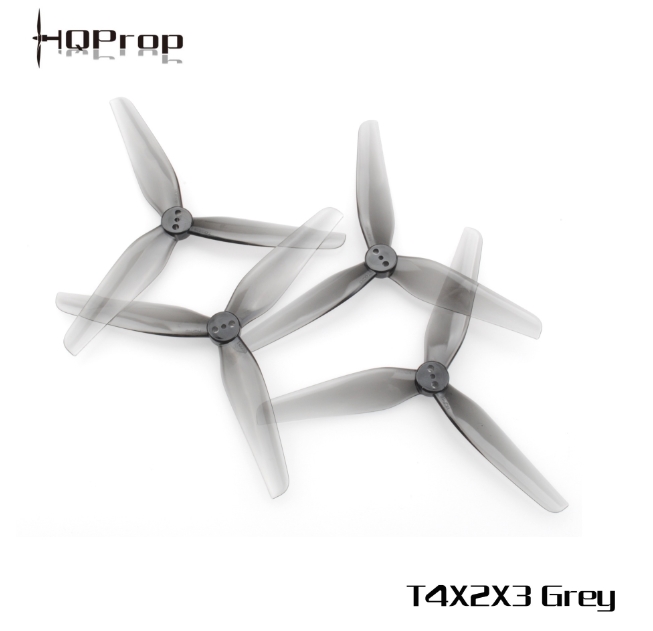 HQProp T4X2X3 แกน 1.5mm Prop ใบพัดโดรน 4นิ้ว 1ถุง 4ใบ