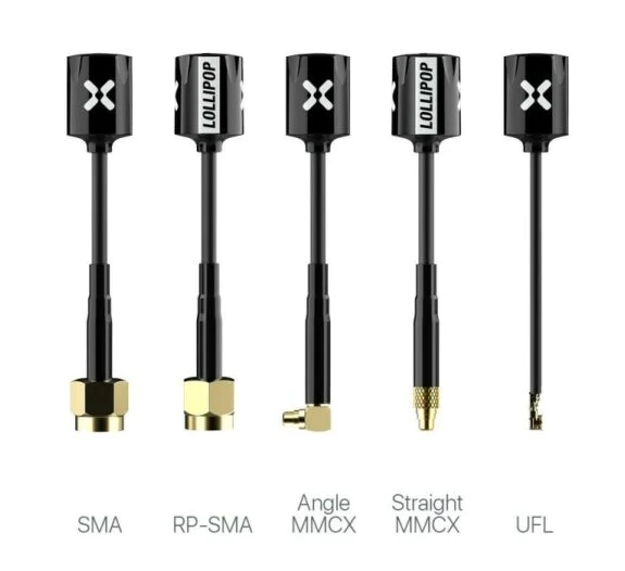 Foxeer Micro Lollipop 5.8G 2.5DBi High Gain Omni เสารับ-ส่งภาพ มีให้เลือกขั้วหลายแบบ