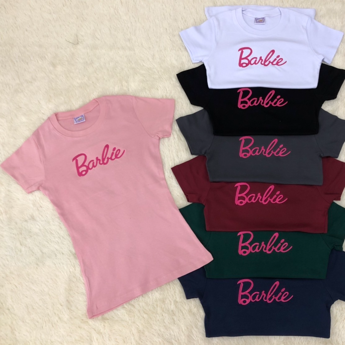 เสื้อยืด นมโต บาบี้ Barbie. F535 / F536 / F537