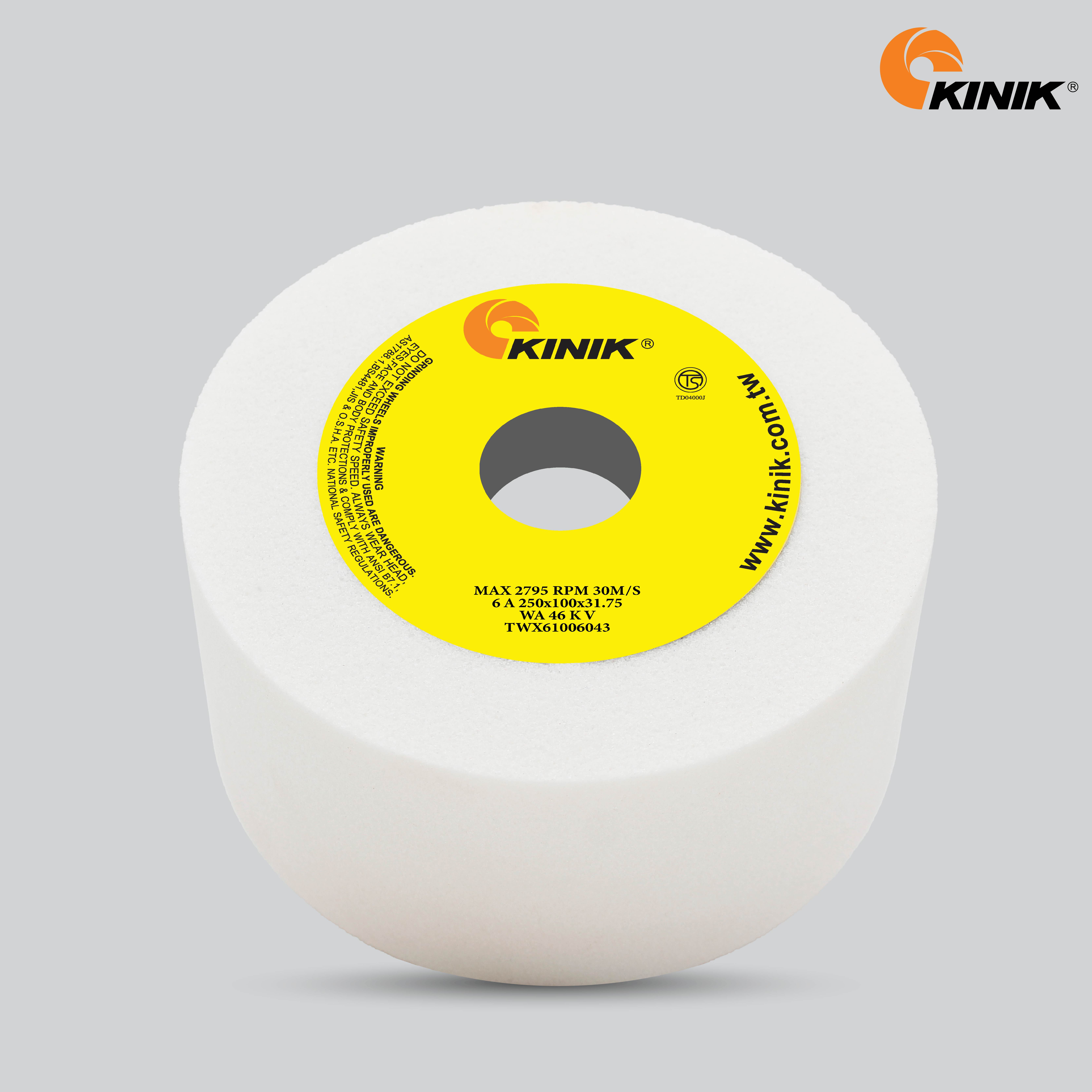 หินถ้วยตรง KINIK WA46KV6A 205x100x31.75 mm.