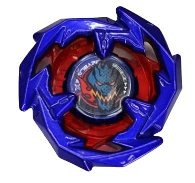BEYBLADE X BX-00 Dran Sword METAL COAT BLUE VER COROCORO Exclusive สีพิเศษ เฉพาะตัว ฺBlades อย่างเดียว ไม่มีหนังสือ