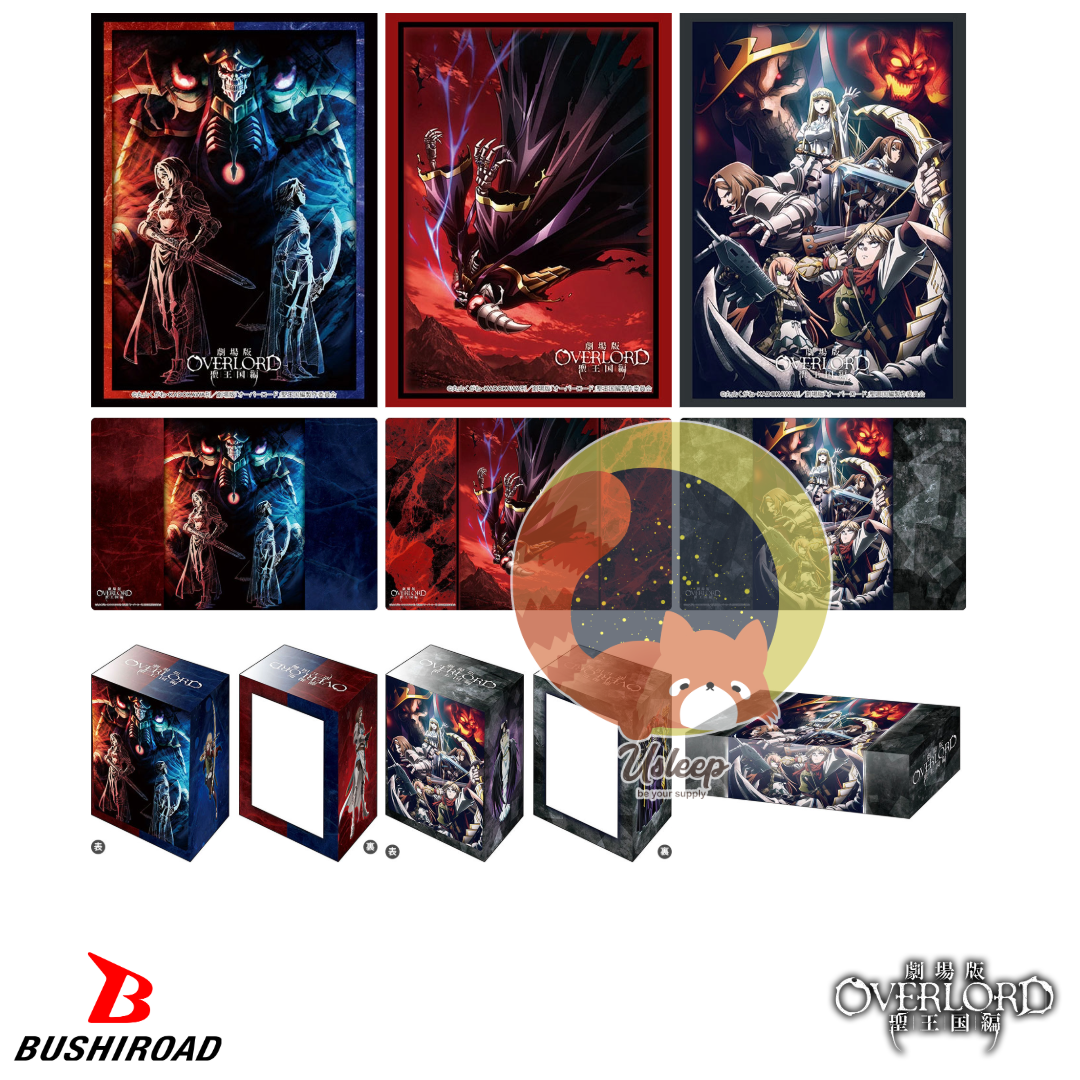 [PRE-ORDER] Bushiroad Sleeve & Deck Holder V3 & Storage Box V2 & Rubber Mat V2 OVERLORD: The Sacred Kingdom