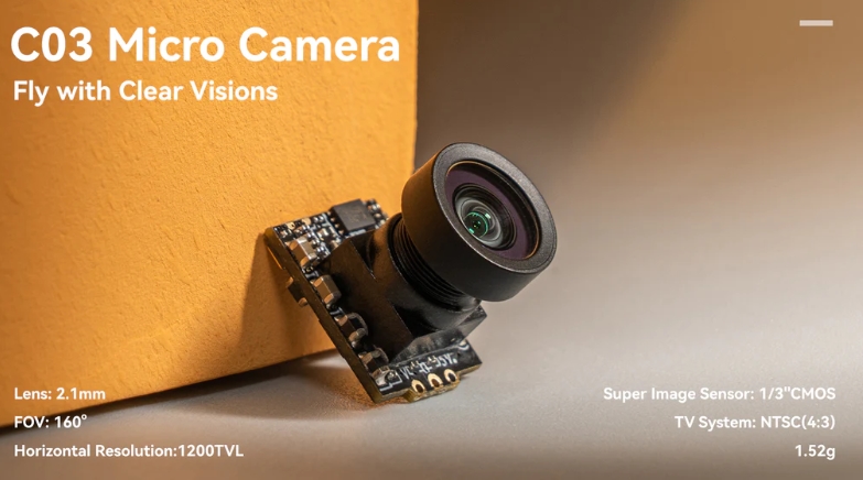 Meteor75 Pro 2025 Brushless Whoop Quadcopter โดรนจิ๋วรุ่นใหม่ ขนาดใบพัด 45mm แรงแน่นอน