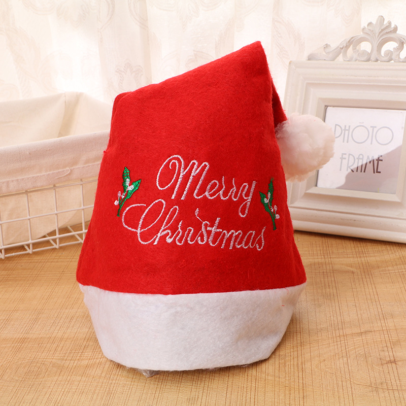 Christmas หมวกปักตัวอักษร คริสต์มาส ผู้ใหญ่ พร้อมส่ง