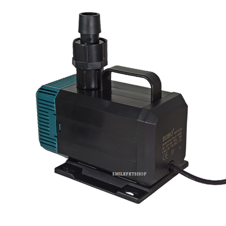 SOBO WP-5200(ปั๊มน้ำสำหรับทำระบบกรอง หมุนเวียนน้ำ ทำน้ำพุ น้ำตก ความแรง 3500 L/Hr.)