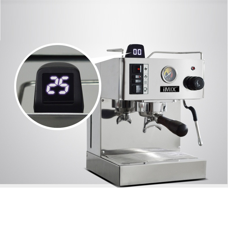 เครื่องชงเอสเปรสโซ่ 1050W. : หม้อต้มทองเหลือง 500CC : พร้อมสูตรเปิดร้านคาเฟ่