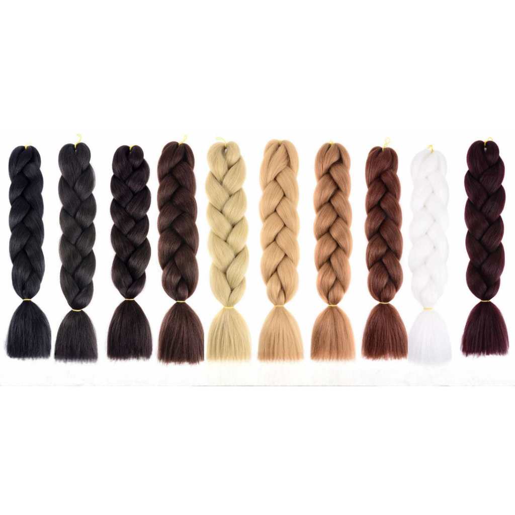 แฮร์พีช ผมเปีย ไหมถักผม ไหมถักเปีย ยาว 60 cm (ประเทศไทยพร้อมส่ง)