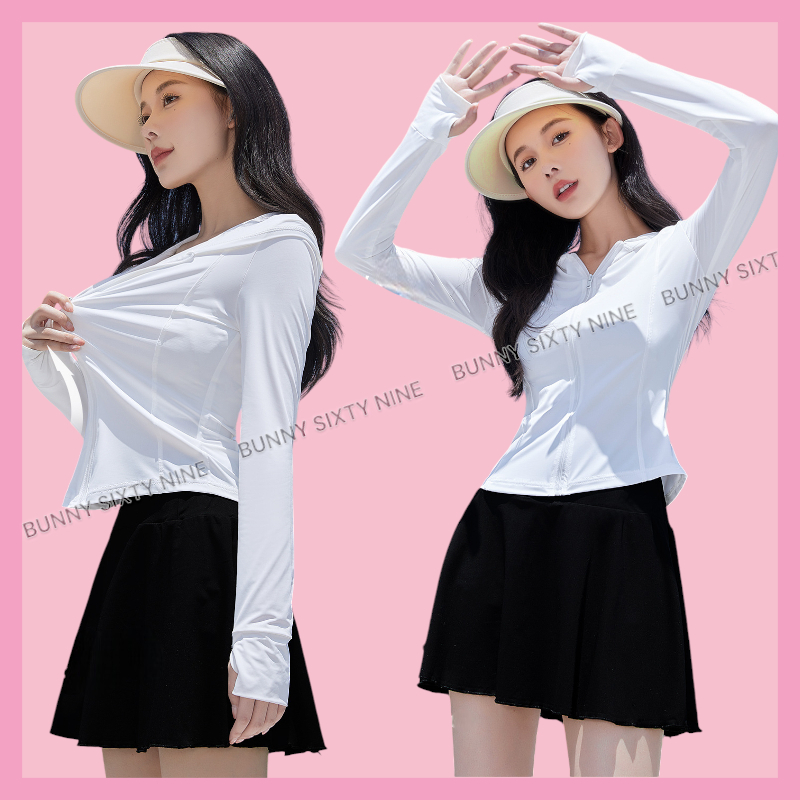 เสื้อแขนยาว กันแดด เสื้อตีกอล์ฟ กีฬากลางแจ้ง สินค้าพร้อมส่ง รหัส SP065