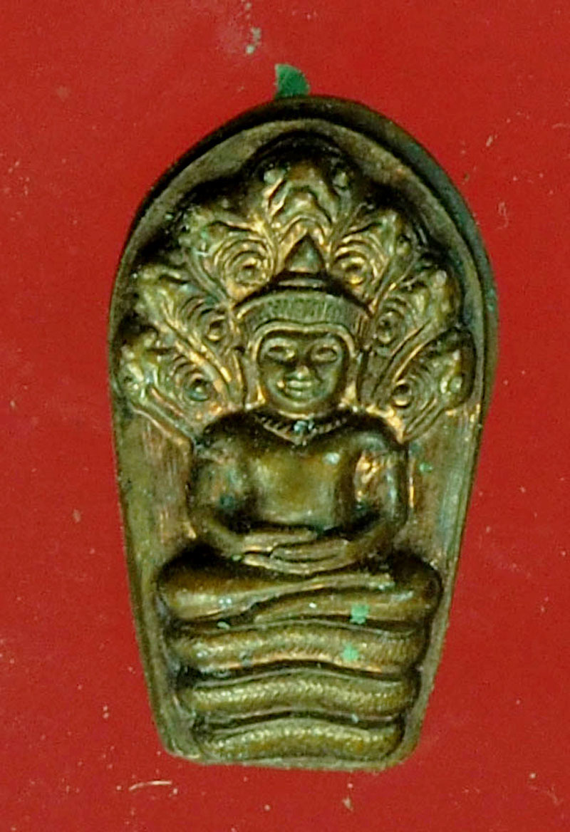 A608 ปรกใบมะขาม หลวงพ่อคูณ รุ่นอนุรักา์ชาติ นครราชสีมา เนื้อทองแดง 38