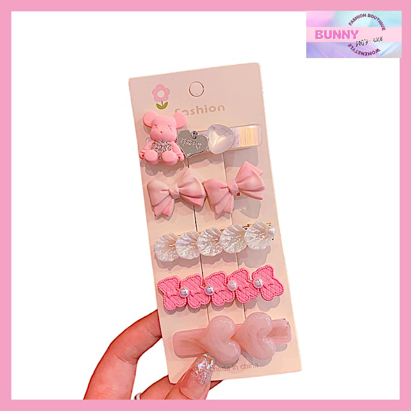 กิ๊บติดผม สวยน่ารัก สไตล์เกาหลี เเฟชั่นผู้หญิง🎀