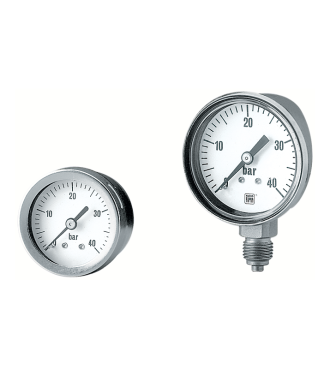 เกจวัดแรงดัน NUOVA FIMA Pressure Gauge MGS18 DS40A DS50A DN40-50 ( 40mm , 1-1/2" / 50mm , 2" )