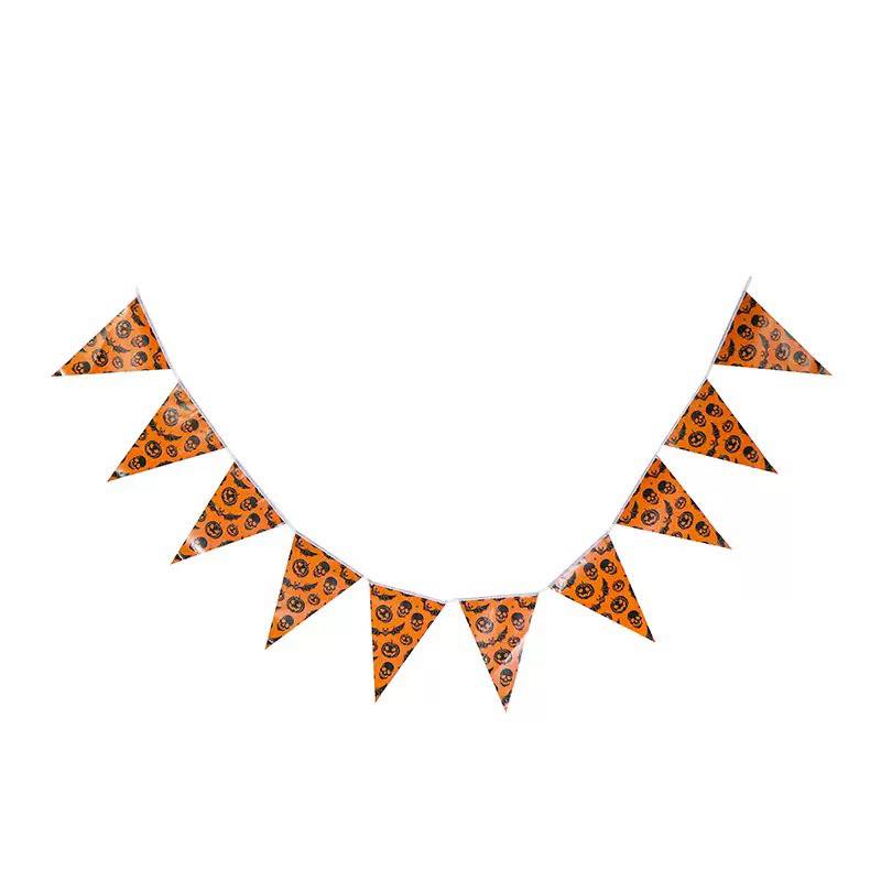 ป้ายฮาโลวีน ป้าย พร้อมริบบิ้นแขวน อุปกรณ์ตกแต่งวันฮาโลวีน